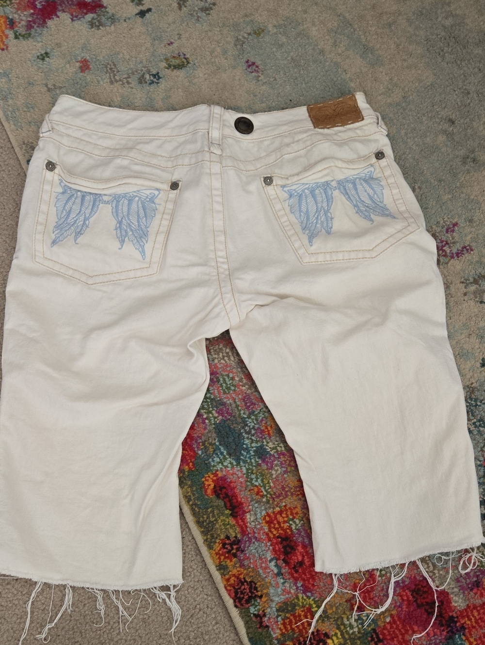 Free People Vintage Capri / Bermuda Shorts Size 30 Waist